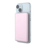 Batterie externe magsafe qualo ultra slim 5000 mah 15w violette fine et �l�gante ? qmpb5 - us - 15 - ...