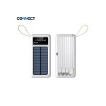 Batterie externe power bank solaire connect mc - besb02 20000mah l�g�re et performante