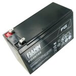 Batterie - fiamm - fg20722 - 12 volts - 72 ah - contacts 63 mm