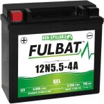 Batterie fulbat gel sla 12n5. 5 - 4a gel 12v 5. 5ah 70 amps 135x60x130 + gauche