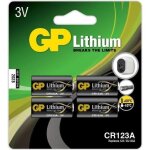 Batterie - gp batteries - cr123a - lithium - mangan�se dioxide - 4 pi�ces - 3v