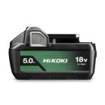 Batterie hikoki 18v 5ah bsl1850ma li - ion  glissir compact indicateur de charge