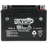 Batterie kyoto pour scooter peugeot 50 tkr 12 pouces 2009  2013 yb4l - b sla / 12v 4ah