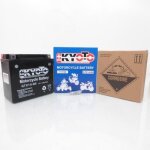 Batterie kyoto pour scooter piaggio 125 x evo - etrier ar 1 axe 2007  2016 ytx14 - bs - 12v 12ah neuf ...
