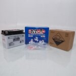 Batterie kyoto scooter piaggio 50 zip 2t 2008 - 2017 yb4l - b / 12v 4ah neuf