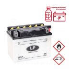 Batterie landport lb4l - b 12v - 4a avec entretien avec pack acide