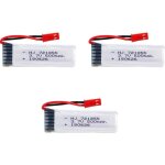 Batteries lipo rechargeables - yunique france - 3. 7v 500mah - pack de 3 - pour drones rc udi et wltoys ...