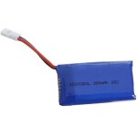 Batteries lipo - yunique france - 3. 7v - 380mah - lot de 4 - pour drones hubsan x4
