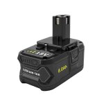 Pour batterie au lithium rechargeable ryobi 18v 8. 0ah haute capacit� compatible avec tous les outils ...