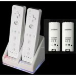 Batteries manette wii avec double chargeur haute capacit 2800mah