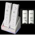 A batteries manette wii avec double chargeur haute capacit 2800mah yw2221
