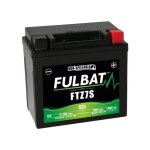 Batterie moto - fulbat - ftz7s gel / ytz7s - tanche 12v / 6ah