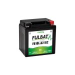 Batterie moto fulbat fb10l - a2 / b2 gel / yb10l - a2 / b2 sla etanche 116ah 120 amps
