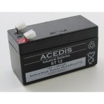 Batterie plomb �tanche 12v 1. 3ah acedis