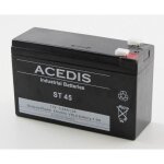Batterie plomb étanche 12v 5ah - st45 acedis Batterie plomb étanche 12v 5ah - st45 acedis