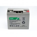 Batterie plomb etanche stationnaire et cyclage lucas vrla agm lslc18 - 12 12v 18ah.