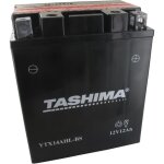 Batterie plomb tanche tashima ytx14ahlbs 12 volts 12a sans entretien greenstar