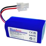 Batterie de rechange pour robot aspirateur - zgeer - 3200 mah - 148 v - lithium - ion