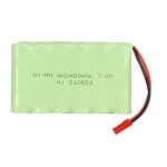 Batterie rechargeable - yunique france - 7. 2v 2400mah ni - mh aa - compatible rc - 1 pice - mixte