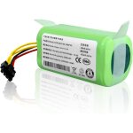 Batterie de remplacement pour aspirateur robot - zgeer - 144 v - 2600 mah - compatible conga 1290 1390 ...