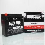 Batterie sla bs battery pour moto yamaha 1300 fjr 2004 � 2009 yt14b - 4 - 12v 12ah - mfpn : yt14b - 4 ...
