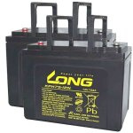 Batterie pour vermeiren carpo 4 12v 75ah 2 pièces pour scooter électrique 24v e scooter agm Batterie pour vermeiren carpo 4 12v 75ah 2 pièces pour scooter électrique 24v e scooter agm