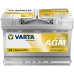 Batterie de voiture varta 70ah / 760a 570901076k262