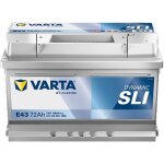 Batterie de voiture varta 72ah / 680a 572409068k262