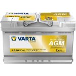 Batterie de voiture varta 80ah / 800a 840080080k312