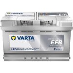 Batterie de voiture varta 80ah / 800a 932080080k312