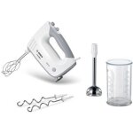 Batteur  main bosch mfq36470 ergomixx - 450w 5 vitesses + pulse accessoire pied mixeur inox