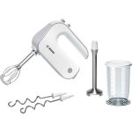 Batteur à main bosch mfq4070 styline - blanc / argent - 500w - 5 vitesses + pulse Batteur à main bosch mfq4070 styline - blanc / argent - 500w - 5 vitesses + pulse