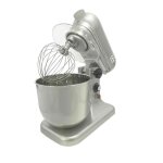 Batteur m�langeur 7l - 300w - 0 - 780 rpm - inox - 220v - batteur plat crochet p�trisseur fouet