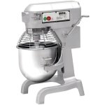 Batteur mlangeur professionnel 20l - buffalo - gris - 1100 watt - acier inoxydable - 3 vitesses