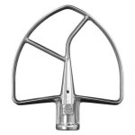 Batteur plat - kitchenaid - 5k7sfb - pour artisan professionnel - gris