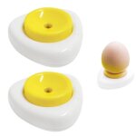 Batteur � ?ufs - lot de 2 - outil de cuisine semi - automatique - s�parateur d?ufs - plastique abs durable ...