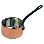 Casserole - baumalu - 201023 - cuivre massif - int�rieur �tam� - sp�cial gaz 14 cm