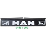 Bavette sous pare - choc 2400 x 380 mm - bavette arrière man - pour camion et semi - remorque Bavette sous pare - choc 2400 x 380 mm - bavette arrière man - pour camion et semi - remorque