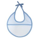 Bavoirs nid d'abeille  broder rond 22cm - brod. . .