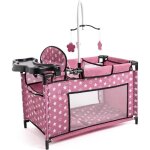 Lit de poup�e - bayer design - 62676aa - chaise haute int�gr�e - table � langer - literie & mobile