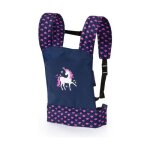 Porte bébé pour poupon - bayer design - easycarry - sac à dos réglable - bleu licorne - 3 ans et plus ... Porte bébé pour poupon - bayer design - easycarry - sac à dos réglable - bleu licorne - 3 ans et plus ...