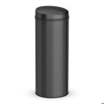 Bayt poubelle sensor 50l ? ouverture sans contact ? poubelle ronde ? noir