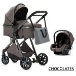 Bazarland30 poussette 3 en 1 bb combine sige - auto nacelle trio rversible haute qualit roues increvable ...