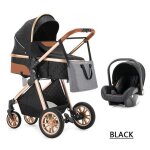 Bazarland30 poussette 3 en 1 bb combine sige - auto nacelle trio rversible haute qualit roues increvable ...