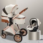 Bazarland30 poussette 3 en 1 bb combine sige - auto nacelle trio rversible rglable haute qualit ...