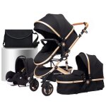 Bazarland30 poussette 3 en 1 bb combine sige - auto nacelle trio rversible rglable haute qualit ...