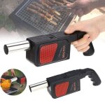 Ventilateur soufflet électrique pour barbecue - portable et léger - alimenté par piles - noir Ventilateur soufflet électrique pour barbecue - portable et léger - alimenté par piles - noir