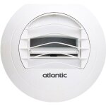 Bouche dextraction autoreglable be 45 j - 45 m3 / h - diametre 125 - vmc tertiaire - grille blanche