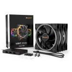 Ventilateur - be quiet! - light wings argb pwm - 140mm - silencieux - 1500 tr / min