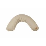 Baba - big flopsy? - coussin de grossesse et d'allaitement - fleur de coton - 180 cm - lin